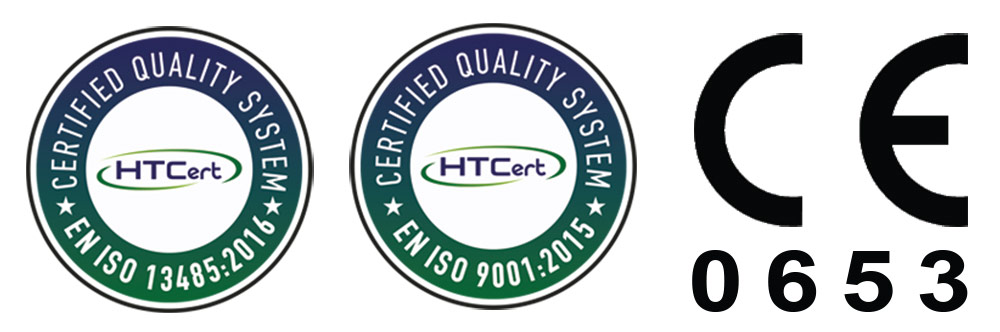 ISO and CE mark Certifications - MEDALKAN